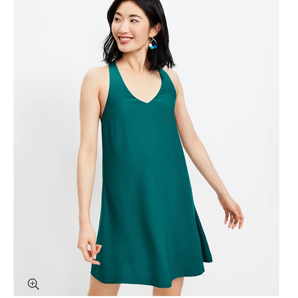CRISS CROSS BACK SWING DRESS